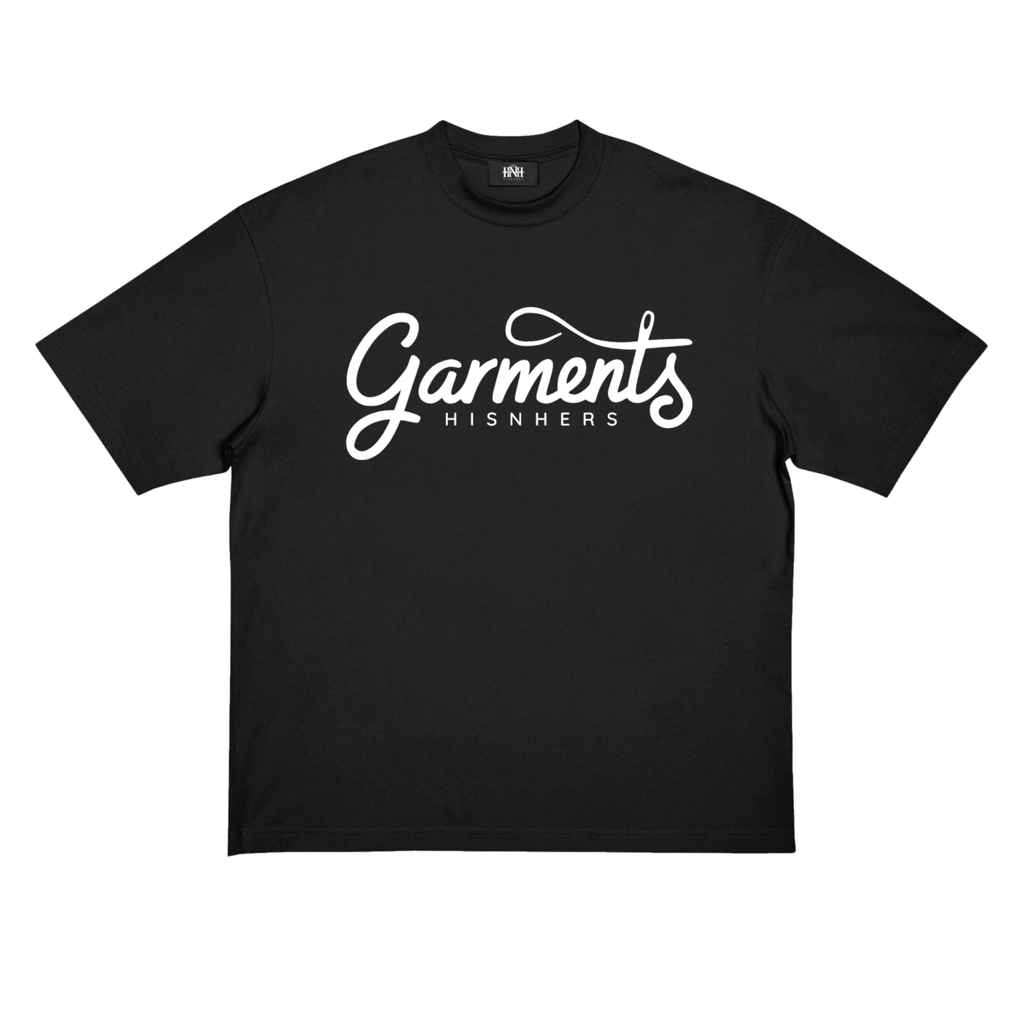 GARMENTS TOP IN BLACK